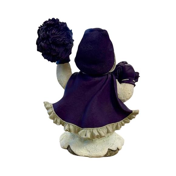 NEW THE RIDGEWOOD COLLECTION tcu “alice” snowman cheerleader in white - Picture 2 of 2